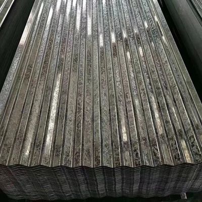 Ζυγισμένο κυματοειδές χαλύβδινο φύλλο Big Spangle / Normal Spangle