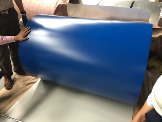 0.13mm Προχρωματισμένο Galvalume Steel Coil ISO πιστοποιημένο