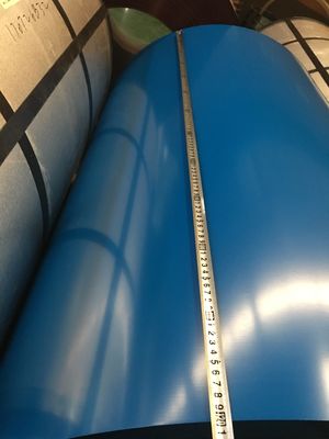 0.13mm Προχρωματισμένο Galvalume Steel Coil ISO πιστοποιημένο