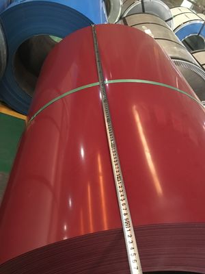 0.13mm Προχρωματισμένο Galvalume Steel Coil ISO πιστοποιημένο