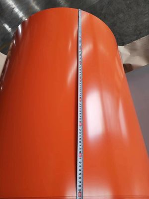 Κόκκινο PPGL Ατσάλι 0.13mm-0.8mm επικαλυμμένο γαλβανισμένο κύλινδρο ανθεκτικό στη διάβρωση