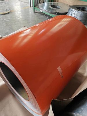 600-1250mm PPGL Ατσάλινη περιστροφή με χρώμα για βιομηχανική χρήση