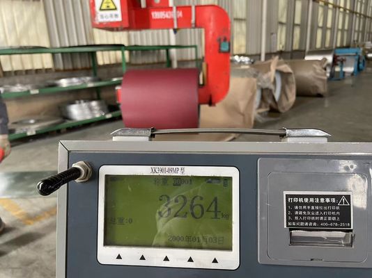 Κόκκινο PPGL Ατσάλι 0.13mm-0.8mm επικαλυμμένο γαλβανισμένο κύλινδρο ανθεκτικό στη διάβρωση