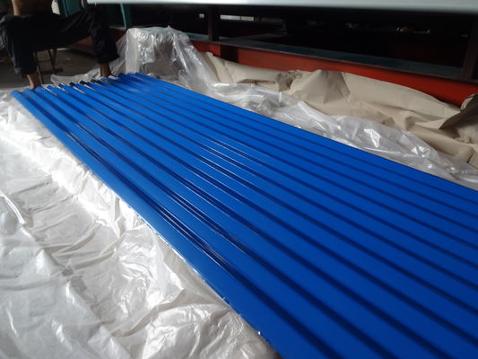 Προσαρμοσμένο Az/zn/color Coating Roofing Sheet για τύπου T και τύπου κύματος