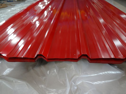 Προσαρμοσμένο Az/zn/color Coating Roofing Sheet για τύπου T και τύπου κύματος