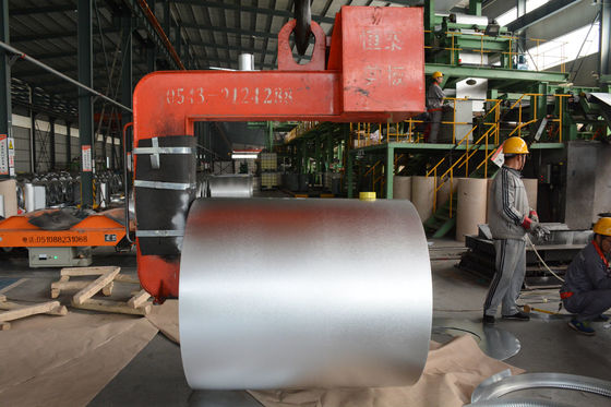 OD 1000-2000mm Galvalume Steel Coil για κατασκευές / οικιακές συσκευές