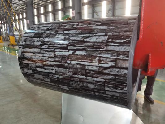 Λευκό / μπλε / κόκκινο PPGL Steel Coil για οροφές / τοίχους