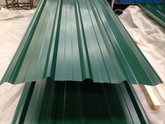 0.13-0.5mm κυματοειδές χαλύβδινο φύλλο