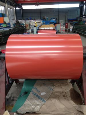508 mm / 610 mm PPGI Ατσάλινη περιστροφή γαλβανισμένη για την κατασκευή δομικών υλικών