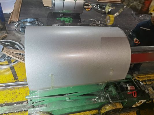 Μεγάλο Spangle Galvalume Steel Coil με AZ Coating 30-200gsm και Coil