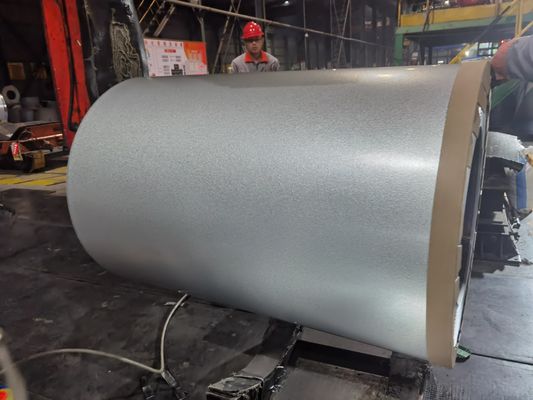 CFR Term Galvalume Steel Coil Με Μεγάλο Σπάγκελ Και Σχιστή Τμήμα / Τμήμα Σίλιου
